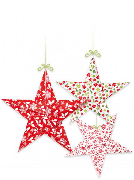 Faltblätter ”Christmas” 10x10cm