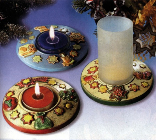 Gießform ”Kerzenhalter Weihnachten”