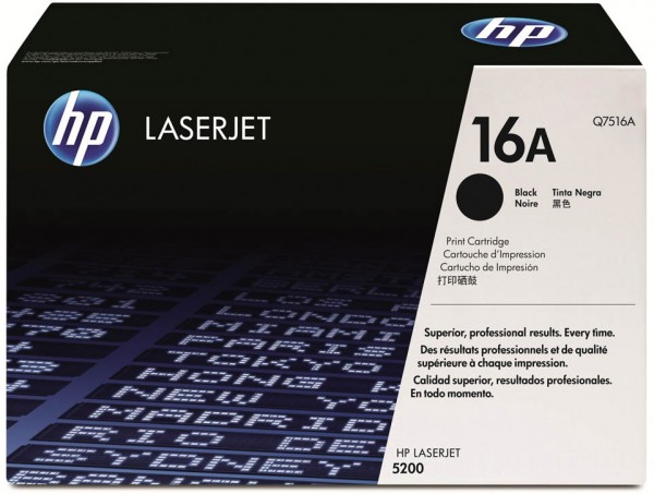 HP Toner Q7516A schwarz