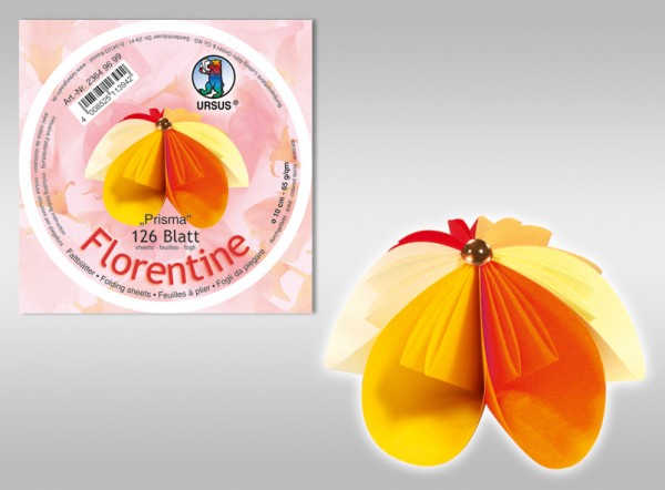 Florentine ”Prisma” rot/gelb