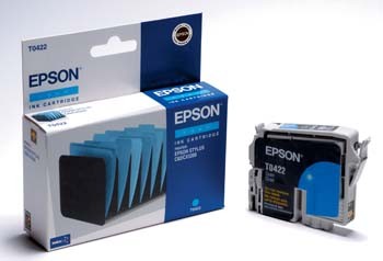 Epson Tintenpatrone TO42240 cyan