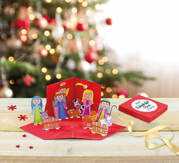 Schrumpffolien-Set ”Krippe in der