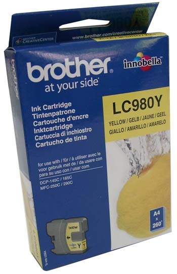 Brother Toner LC-980Y gelb