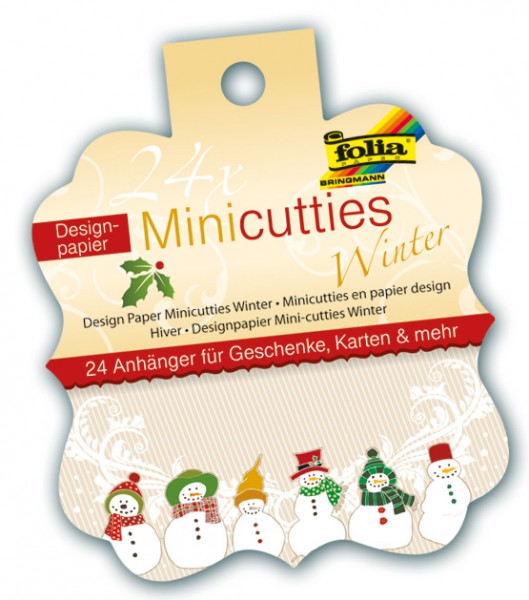 Designpapier Mini-Cutties Winter