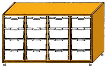 Eigentumsschrank Modell TS 4/16 F