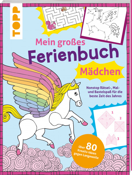 Großes Ferienbuch Mädchen