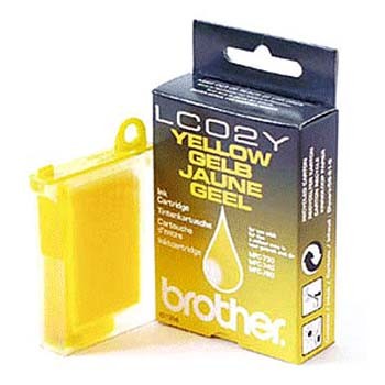 Brother-Patrone LC-02 Y gelb,