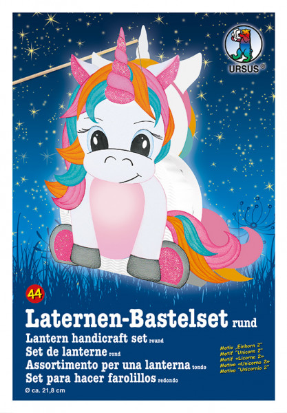 Laternen-Bastelset ”Einhorn 2”