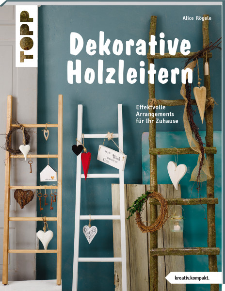 Dekorative Holzleitern