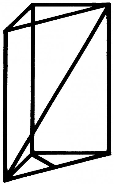 Kantenmodell Prisma Chrom