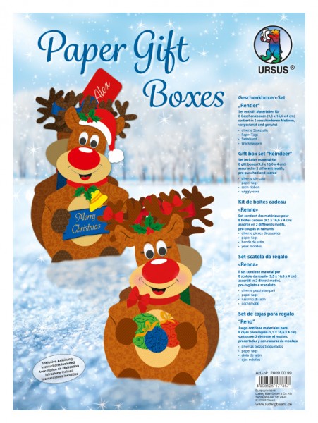 Geschenboxen-Set ”Rentier”
