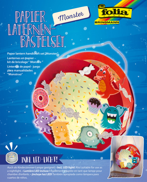 Laternen-Bastelset ”Monster”