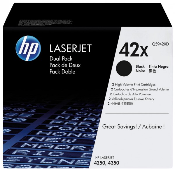 HP Toner Q5942XD schwarz