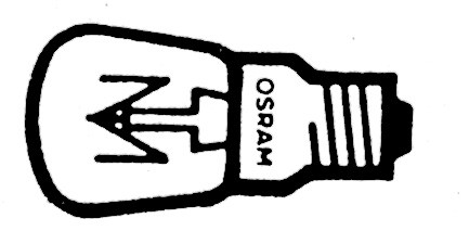 Lampe 220 V - 15 W, Sockel E 14