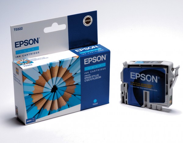 Epson Tintenpatrone TO32240 cyan