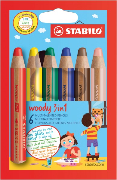 Farbstift-Etui Stabilo Woody