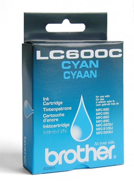 Brother-Patrone LC-600 C cyan,