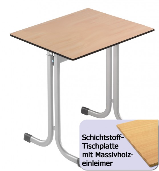 Einertisch Plattengröße: 70x55cm