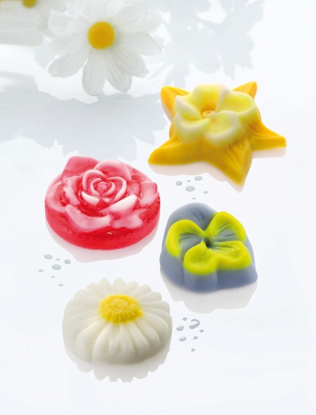 Seifen-Set ”Blüten” Seifengießen
