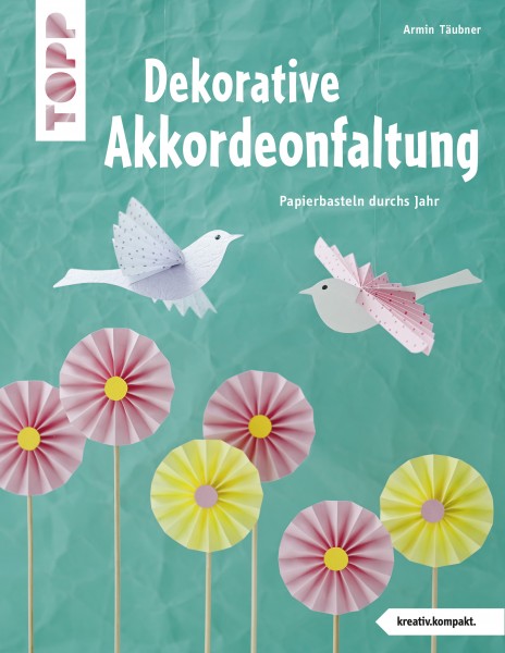 Dekorative Akkordeonfaltung
