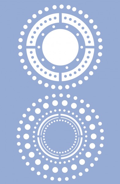 Marabu-Schablone ”Dots”
