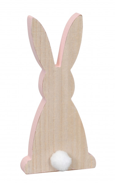 Hase aus Holz 11,5x4,5x24 cm