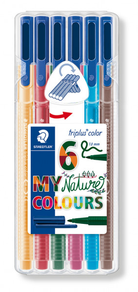 Triplus Fasermaler color nature