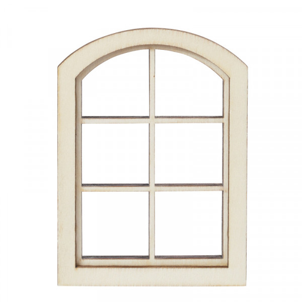 Wichtelzubehör Fenster, 7,5x10cm, Holz