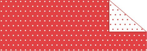 Pünktchen-Fotokarton ”mini” rot