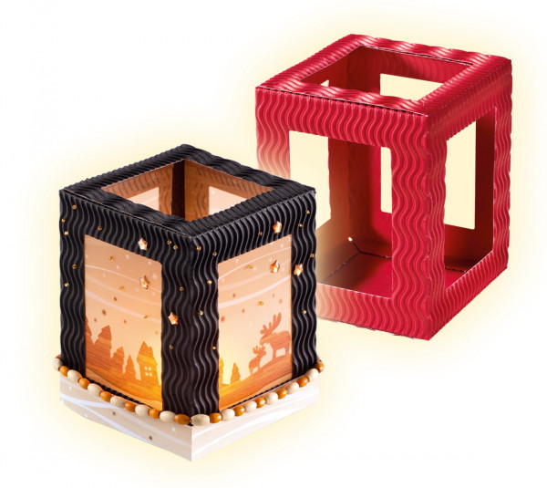 Laternenrohling-Mini aus 3D-Welle