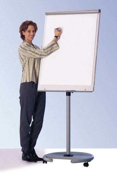 Flipchart Emaille weiß mit