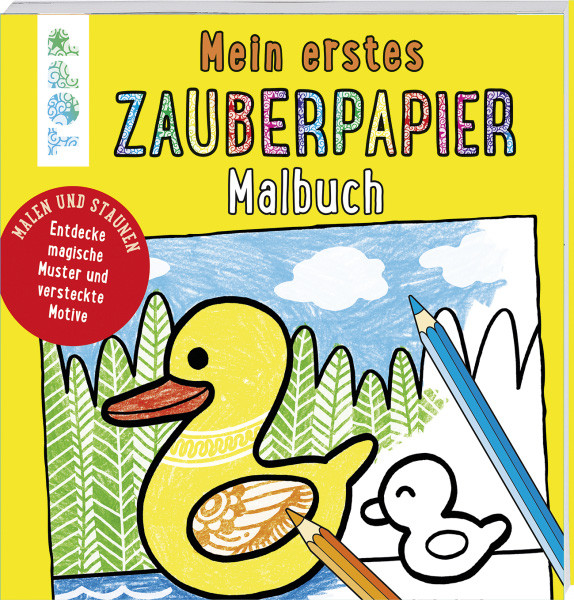 Mein erstes Zauberpapier Malbuch