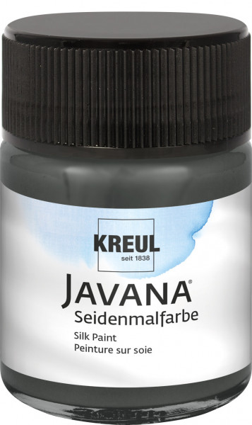 Javana Seidenfarbe schwarz 50ml