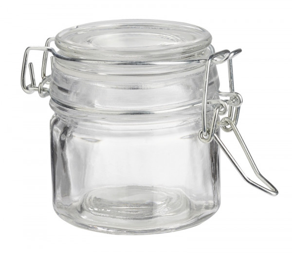 Deko-Glas rund 7x5,8cm    ca.100ml