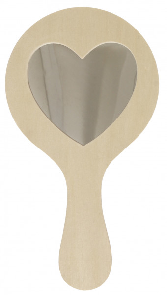 Handspiegel Herz,9,5x17,3x0,7cm