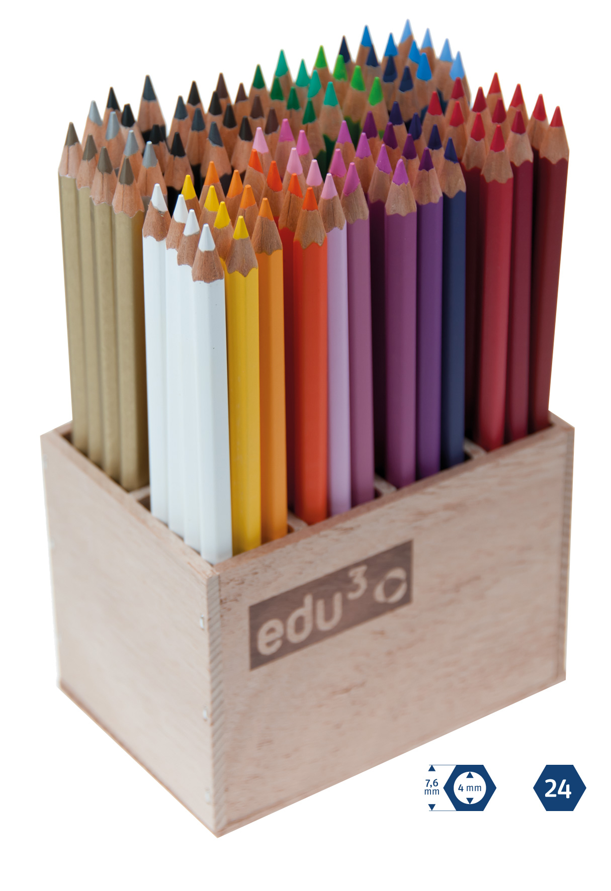 288 Stk Buntstifte Malstifte Colour pencils Bunt-Stifte Zeichenstifte 12 Farben 