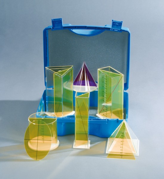 Satz aus 6 geometrischen Körpern