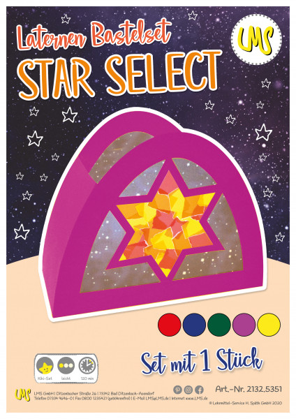 Laternen Bastelset Star select