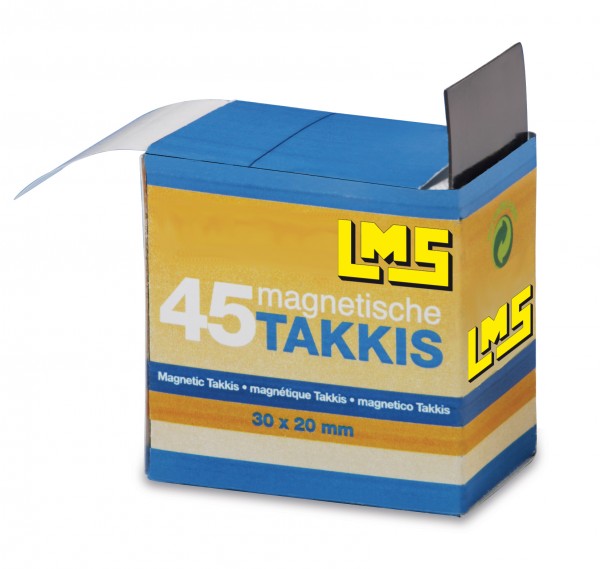 Magnet Takkis 45 St. 20 x 30 mm