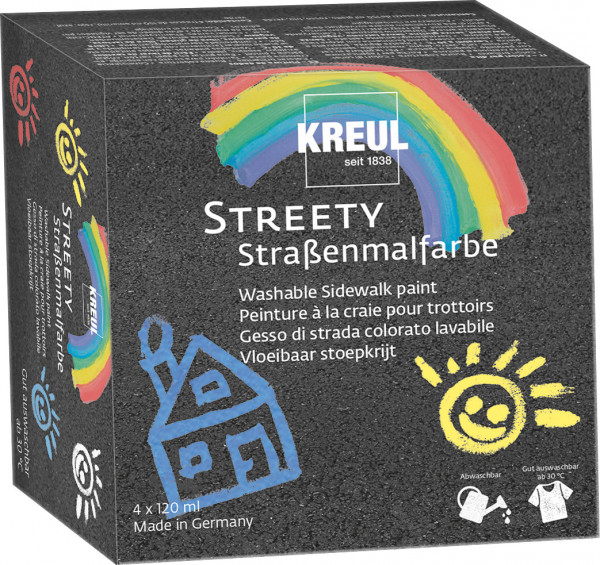 Straßenmalfarbe Streety Starter Set