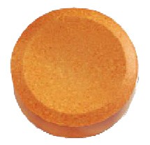 Tempera-Puck 44mm hellorange