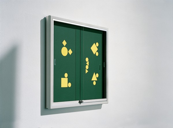 Informationsvitrine 100x93 cm