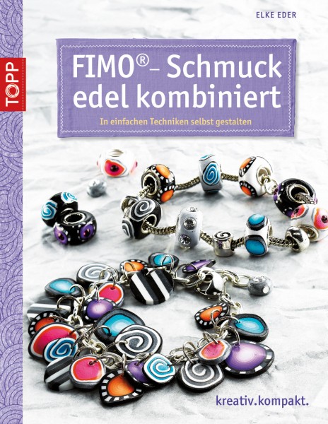 FIMO-Schmuck edel kombiniert