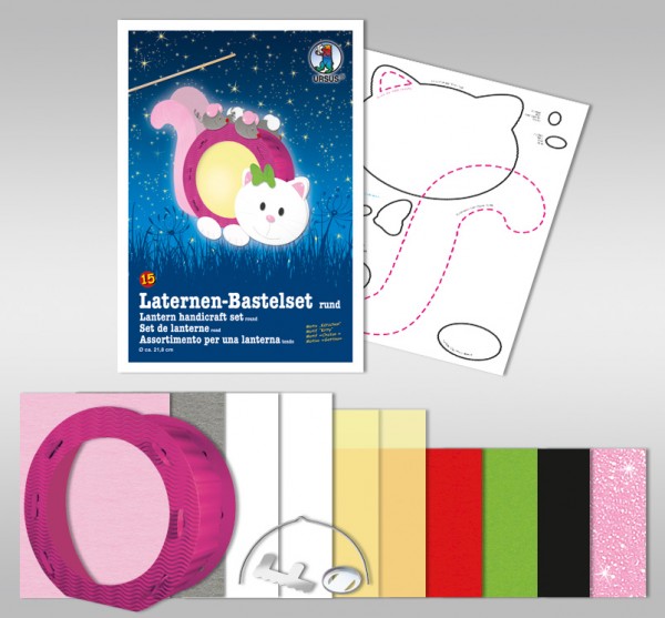 Laternen-Bastelset ”Kätzchen”