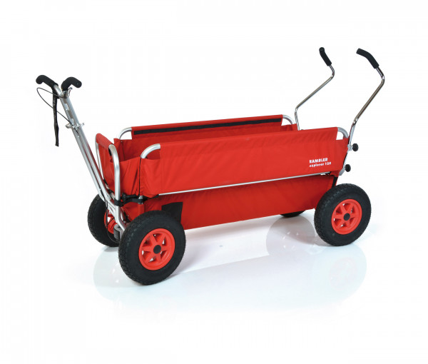 Bollerwagen Explorer 120 rot inkl.