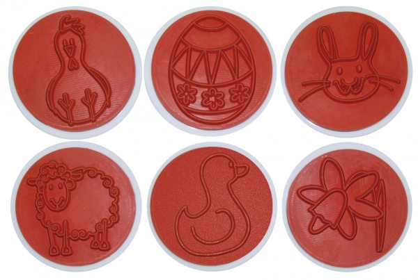 Osterstempel 6er-Set