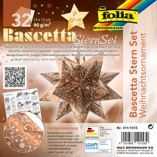 Bascetta-Stern Weihnachtsornament