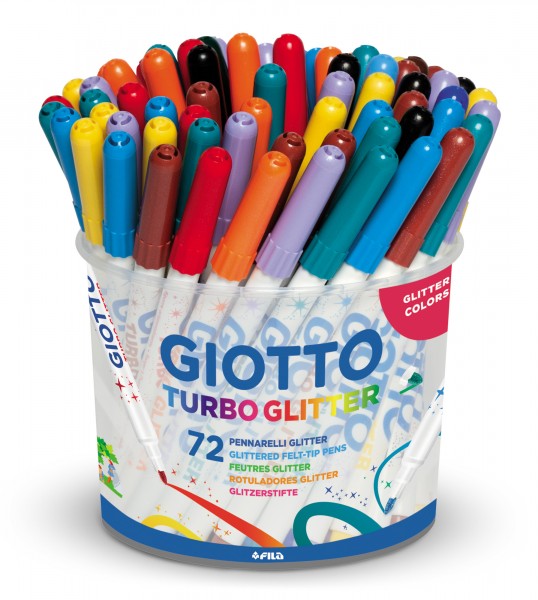 GIOTTO Turbo Glitter 72 Stifte