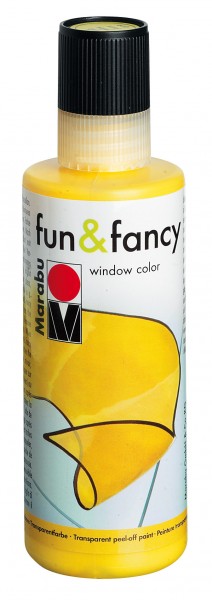 Fenstermalfarbe 80 ml gelb