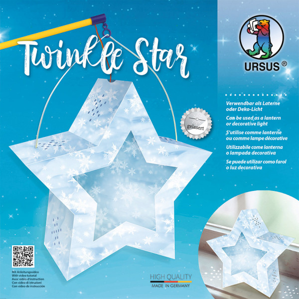 Laternen Bastelset Twinkel Star